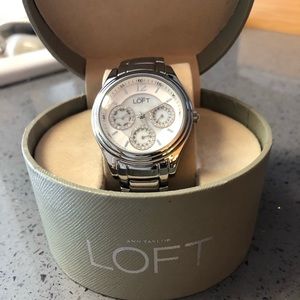 New Silver watch